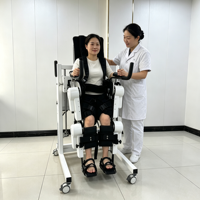 Exosquelette robotique pour l'entraînement à la marche |   Robot de marche pour membres inférieurs |   Dispositif de Neuroreadaptation |   Modes actif et passif