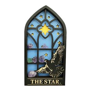 装飾用品木製クリエイティブタロットカード要素照明雰囲気クリスマス - Product Image 5