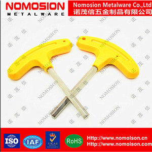 Llave Hexagonal en T NBJ16 de 4 mm, Cromada, de Acero Inoxidable, Grado Industrial - Product Image 4