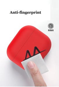 Funda de silicona inalámbrica anticaída para auriculares Funda protectora de silicona suave para <span class=keywords><strong>Airpods3</strong></span> Funda para auriculares - Product Image 5