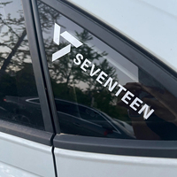 Autocollants de transfert en vinyle imprimés sur mesure pour pare-chocs, lettrage en vinyle PVC, autocollants de voiture résistants aux UV, imperméables, autocollants transparents en vinyle pour vitres de voiture