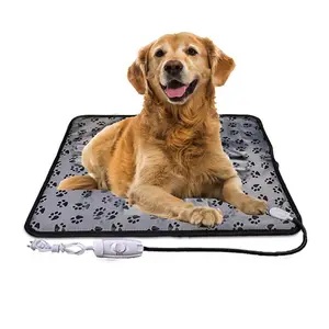 2023 New Design Accurate temperature small pet heating mat pad electric heated blanket pet heating pad with thermostat