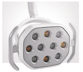 Fauteuil dentaire SL8500, clinique dentaire, fauteuil dentaire haut de gamme avec fonction de synchronisation, lampe buccale à dix ampoules - Product Image 3