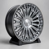 Jantes en alliage forgé pour voitures de tourisme de 19 pouces 5x112 Finition polie complète personnalisée pour BMW Audi Q5 Mercedes GLC