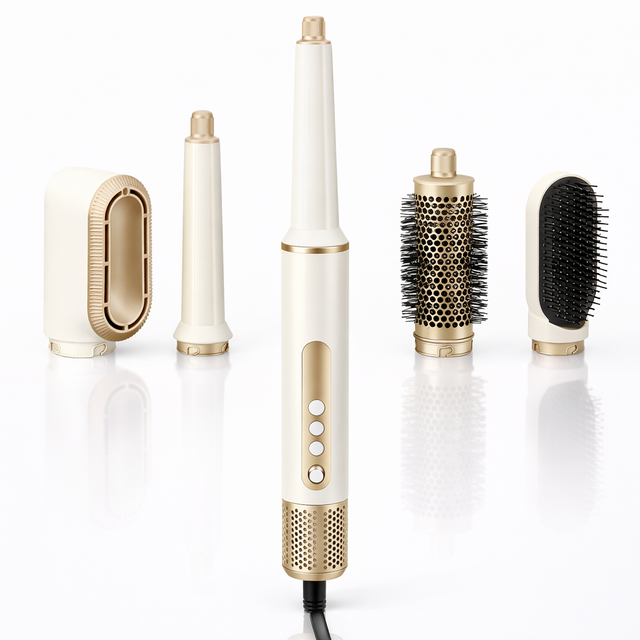 Professional Multi Styler New Design 5 in 1 Multi Hair Styler Hairdryer 110000 Rpm High Speed Fast Drying Blow Dryer Brush