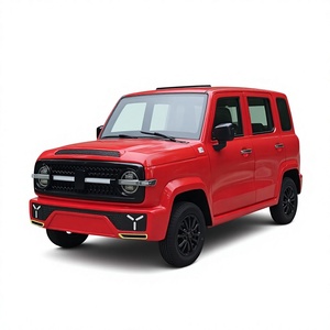 รถยนต์ไฟฟ้า BRT 2026 สีแดง รุ่น SUV พร้อมตกแต่งสีดำและสีเหลือง ด้านหน้า 4 ที่นั่ง รถยนต์ไฟฟ้าขนาดเล็ก รถยนต์ไฟฟ้าขนาดเล็กจีน - Product Image 2