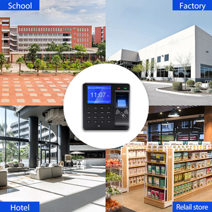 Bảo vệ an ninh văn phòng chấm công đầu đọc thẻ <span class=keywords><strong>RFID</strong></span> sinh trắc học vân tay/mật khẩu kiểm soát truy cập cho công ty M10 - Product Image 6