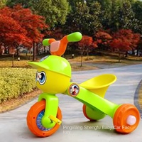 Tricycle pour enfants vélo Pikachu avec musique et lumières en plastique 2-4 ans bébé bébé