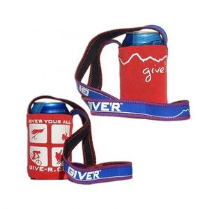 Custom Neoprene Neck Strap Beer Soft Can Cooler Coozies With Neoprene Lanyard - Product Image 6