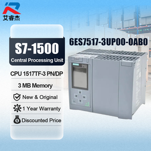 ซีพียู 6ES7517-3UP00-0AB0 ของแท้ใหม่ 1517TF-3 PN/DP SIMATIC S7-1500TF คอนโทรลเลอร์ PLC 6es7517-3up00-0ab0 หน่วยประมวลผลกลาง - Product Image 1