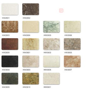แผ่นอะคริลิกสีใหม่คล้ายหินอ่อนสีคาลาคัตต้าสำหรับทำท็อปโต๊ะ - Product Image 3