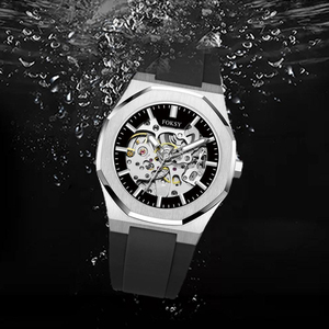 Fashion Men <b>Automatic</b> Mechanical Waterproof <b>Wristwatch</b> Classic Male Mechanical Timepiece Business Sport Daily Casual Wrist Watch - Product Image 1