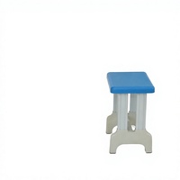 Chaise d'étude individuelle moderne en plastique pour enfants, réglable, pour salle de classe, chambre et salon - Mobilier scolaire commercial OEM