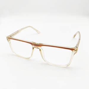 Monture de lunettes de vue Taizhou RD-XHP03 en stock, anti-lumière bleue, en polycarbonate, optique, rectangulaire, <span class=keywords><strong>pour</strong></span> myopes - Product Image 1
