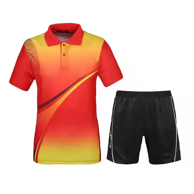 Ropa de tenis para hombres, mujeres y niños, ropa de bádminton, camisetas para correr y ejercicio y polos de golf