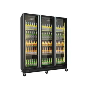 Réfrigérateur à affichage réfrigérateur vertical pour boissons réfrigérateur