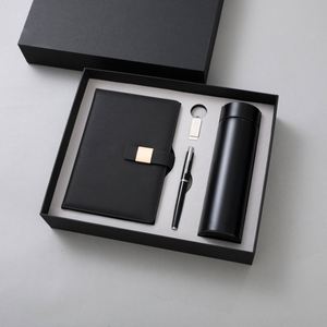 Personalized Customized A5 Notebook Gift Set High Quality Notebook Diary With Gift <b>Box</b> and Pens USB Custom Notebook With Logo - Product Image 6