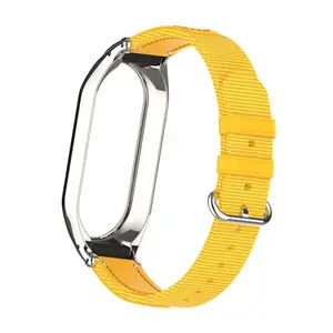 Kingsmax厂家批发表带编织帆布尼龙表带小米手表表带