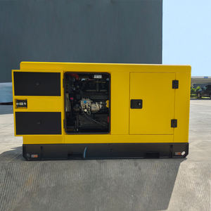 Générateur diesel électrique silencieux triphasé 20-40 <span class=keywords><strong>KVA</strong></span>, 60 Hz, démarrage automatique, châssis ouvert avec ATS et démarrage à distance pour la maison - Product Image 4