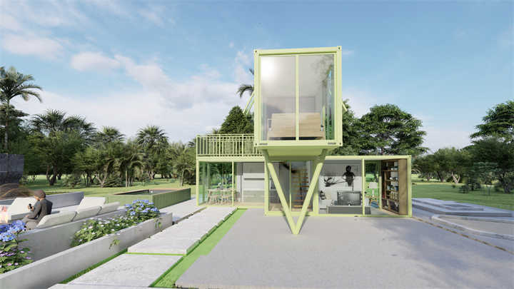 40ft Compact Shipping Container Home for Small Spaces| Alibaba.com