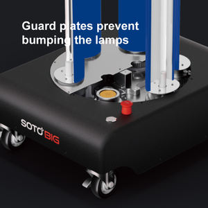 Esterilizador de Aire UV <span class=keywords><strong>SOTO</strong></span> <span class=keywords><strong>BIG</strong></span>, 6 Lámparas UV de Ultra Alta Potencia, Esterilización de 360 Grados, Purificador de Aire Inteligente Portátil de 2000W para Hoteles - Product Image 2