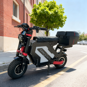 Trottinette électrique adulte M5 prête pour l'expédition depuis l'entrepôt américain, 72V 50Ah, batterie grande capacité, double moteur, robuste, avec siège - Product Image 1