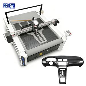 เครื่องตัดหนังอัตโนมัติ CNC รุ่น REMEYA สำหรับตกแต่งภายในรถยนต์ - เครื่องตัดแบบแม่พิมพ์ความแม่นยำสูง พร้อมปั๊มและมอเตอร์ - Product Image 1