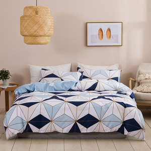 European Style Quilt Cover Set - Durable Polyester <strong>Bedding</strong> with Matching Pillowcases - Product Image 4