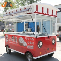 Chariot de cuisine mobile, chariot à café mobile, camion de restauration, stand de hot-dogs, caravane de restauration rapide, chariot à glaces, remorque alimentaire, bar mobile