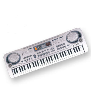 Teclado Electrónico Infantil Multifuncional <span class=keywords><strong>de</strong></span> 61 Teclas, Órgano Electrónico con Simulación <span class=keywords><strong>de</strong></span> Música <span class=keywords><strong>de</strong></span> Trigo, Regalo - Product Image 1