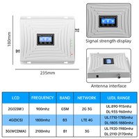 Répéteur GSM 3G 4G LTE Tri-bande Module d'extension Haute performance Amplificateur cellulaire mobile 2G avec amplificateur RF