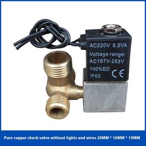 Composants de pompe de compresseur d'<span class=keywords><strong>air</strong></span> sans huile silencieux électrovanne de média gazeux clapet anti-retour vanne de purge pour structure de contrôle de l'<span class=keywords><strong>air</strong></span> - Product Image 3