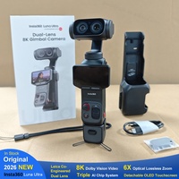 Lot en gros Insta360 Luna Ultra Standard Bundle Caméra 8K Double objectif Leica I-Log 10 bits Gamme dynamique 14 stops & OSMO Pocket 4 Pro