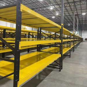 للبيع بالجملة رفوف تخزين مرآب متوسطة التحمل قابلة للتخصيص رفوف تخزين عالية الجودة مستودع فولاذية - Product Image 1