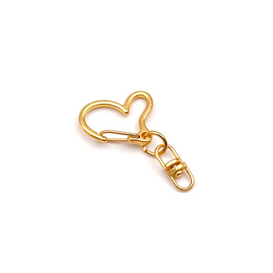 Llaveros Metálicos en Forma de Corazón, Oro, Oro Rosa, Plata, Accesorios de Joyería DIY para Manualidades, Pedidos al por Mayor - Product Image 4