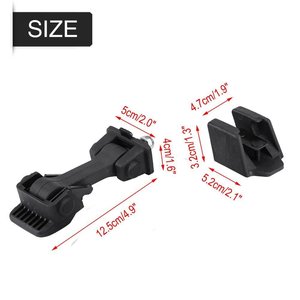 55176636AD 68038118AA 55176636AC Modello in Plastica KG002 Serratura Cofano per <span class=keywords><strong>Wrangler</strong></span> TJ - Product Image 2