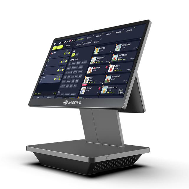 Restaurant Cash Register POS Terminal 15.6 Inch Touch Screen Point of Sale Machine Ultrathin Windows POS Systems