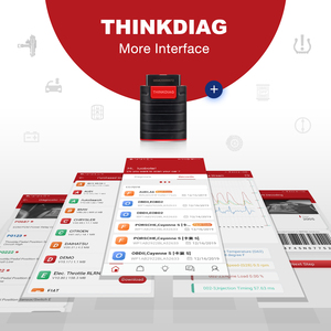 Thinkdiag phiên bản mới OBD2 obdeleve Máy quét mã đọc xe tất cả các thiết lập lại dịch vụ tự động xe 2 năm công cụ chẩn đoán miễn phí - Product Image 6