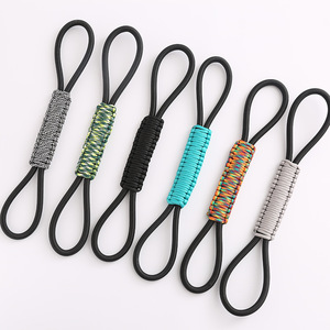 Paracord Water Bottle Sleeve 20oz 30oz Drink Holder Portable Outdoor Use Minimalist Fabric Design - Product Image 1