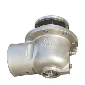 วาล์วระบายอากาศข้างตัวถังสแตนเลสขนาด 3 นิ้ว วาล์วควบคุมท่อระบายไอระเหย เหมาะสำหรับรถบรรทุกน้ำมัน - Product Image 3