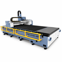 Machine de découpe laser à fibre CNC 1500x3000mm 3KW pour l'acier inoxydable, l'acier au carbone, l'aluminium, la découpe de tôles métalliques