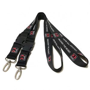 Custom Silk Screen <b>Lanyards</b> No Minimum Order Customer Woven Neck <b>Lanyard</b> Black Plain Break Away <b>Lanyards</b> With Logo Custom - Product Image 2