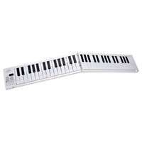 Portable 61-Key Foldable Electronic Organ Digital Music Electronic Keyboard Musical Instrument