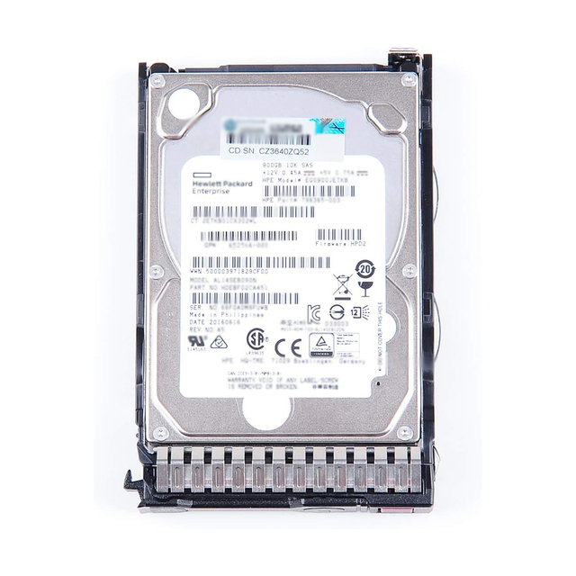 653971-001 900GB 10K RPM 2.5 Inch SAS HDD 653971-001 Enterprise Server Hard Drive 6Gb/s High Performance Storage Supplier