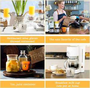 Wholesale Handmade Transparent <b>Double</b> <b>Wall</b> Classic Eco-Friendly Borosilicate Glass Coffee <b>Mug</b> with Hand Grip 250ml - Product Image 2