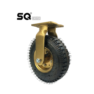 SQ Castor 6 Zoll 8 Zoll 10 Zoll aufblasbare Räder, pneumatische Rollen, Pumpenrollen, Transportrollen, Industrierollen - Product Image 2