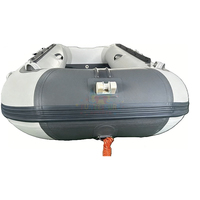 Bote Inflable Rígido de Hypalon, Bote Inflable de PVC y Fibra de Vidrio, Yate Deportivo Inflable, Bote de Pesca Inflable para Pesca, Botes de Remo