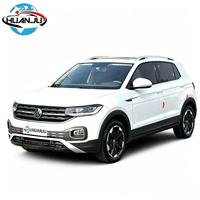 Volkswagen TACQUA T-Cross 2021 года с кожаными сиденьями, панорамным люком, компактный бензиновый внедорожник — самый продаваемый доступный автомобиль в Китае