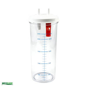 MEDEASE Meditech Medical Sucção a vácuo frasco <span class=keywords><strong>2L</strong></span> Sucção vasilha garrafa de vácuo - Product Image 2