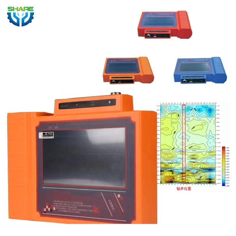 Automatic Geophysical Water Finding Machine Pqwt S500 Ground Water Detector